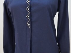 Camasa f.2826 bleumarin